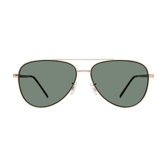 Steve Madden - Gold Aviator Sunglasses - Picture 1 of 4